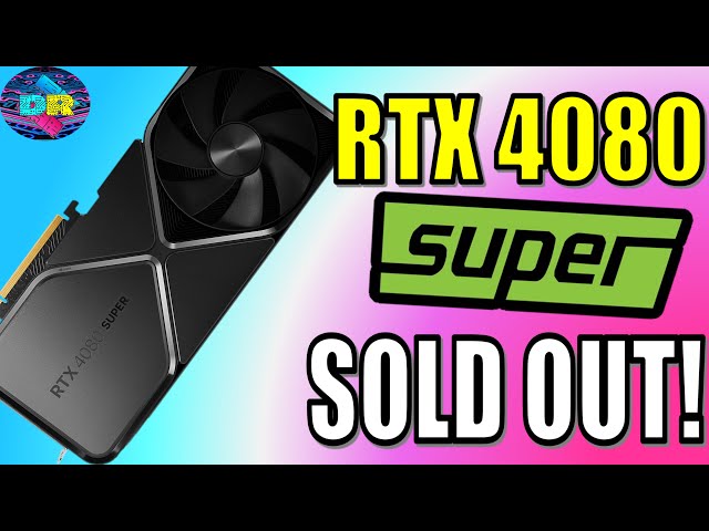 WAIT... People Are Buying $1000 Graphics Cards??? RTX 4080 SUPER Out of Stock!
