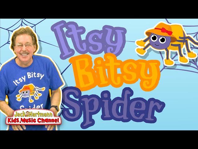 The Itsy Bitsy Spider! | Jack Hartmann