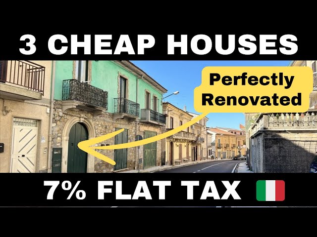 Italy 7% Flat Tax Rules + Cheap Houses (With Italian Accountant)