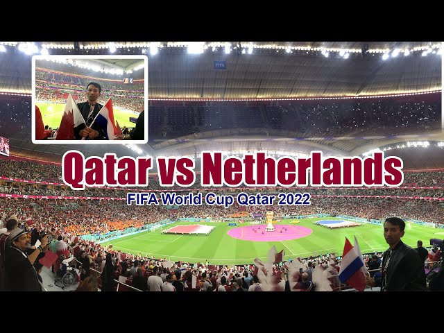 Qatar vs Netherlands || World Cup Experience || FIFA World Cup Qatar 2022 at Al Bayt Stadium