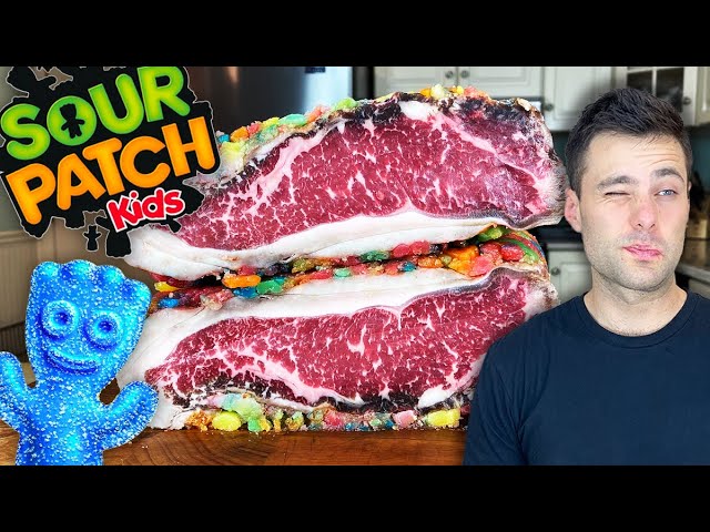 I dry aged a steak in SOUR PATCH KIDs (+ mystery dry age)
