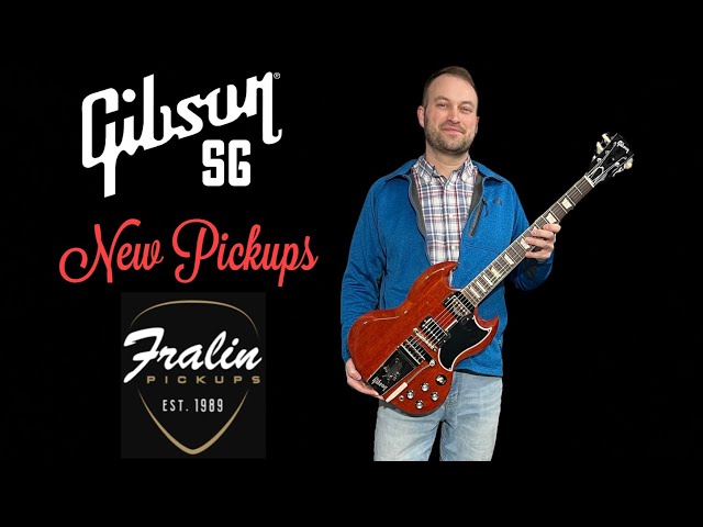 Gibson SG Fralin Pure PAF Pickup Comparison Humbuckers
