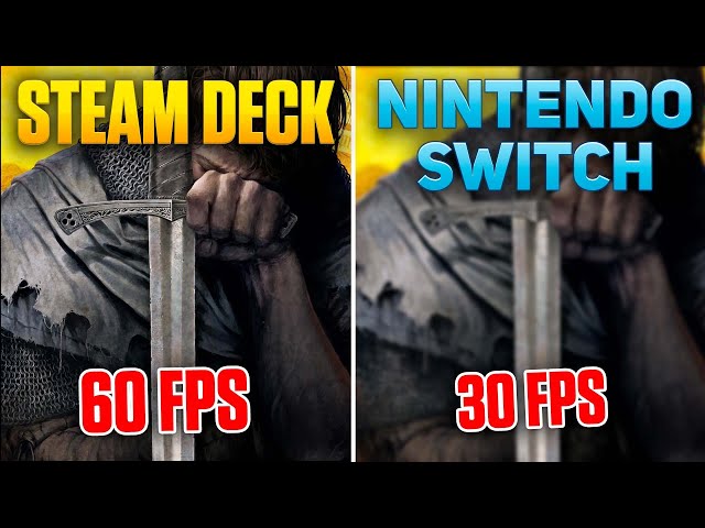 Steam Deck vs Nintendo Switch - Kingdom Come: Deliverance