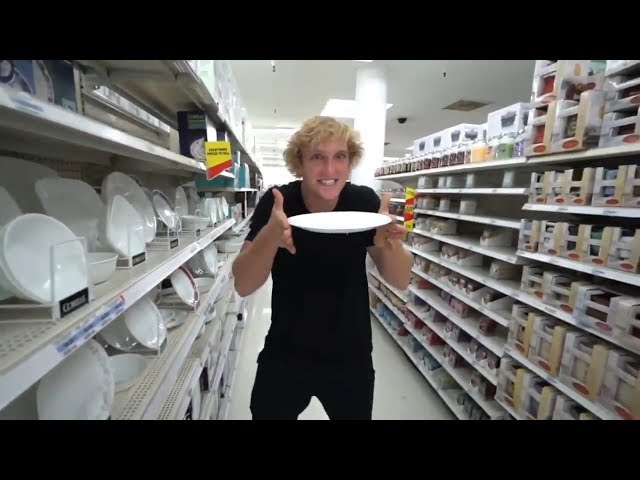 Every Time Logan Paul Breaks A Plate Compilation