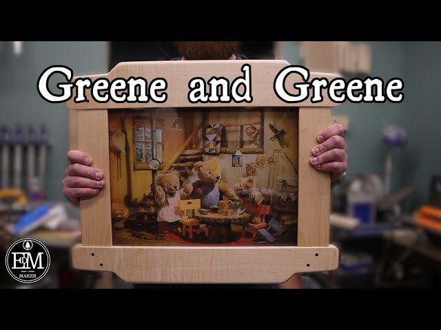 Building a Greene and Greene Picture Frame