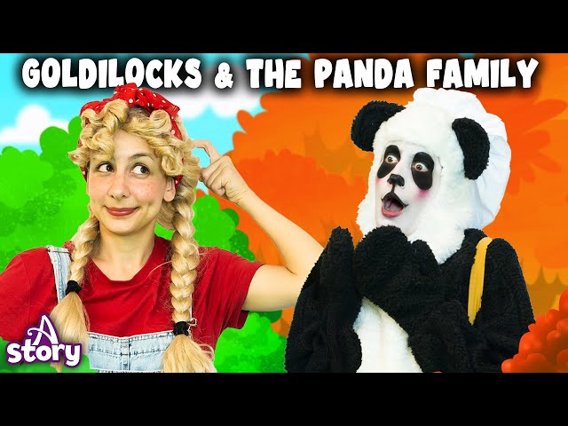 Goldilocks and the Panda Family | English Fairy Tales & Kids Stories