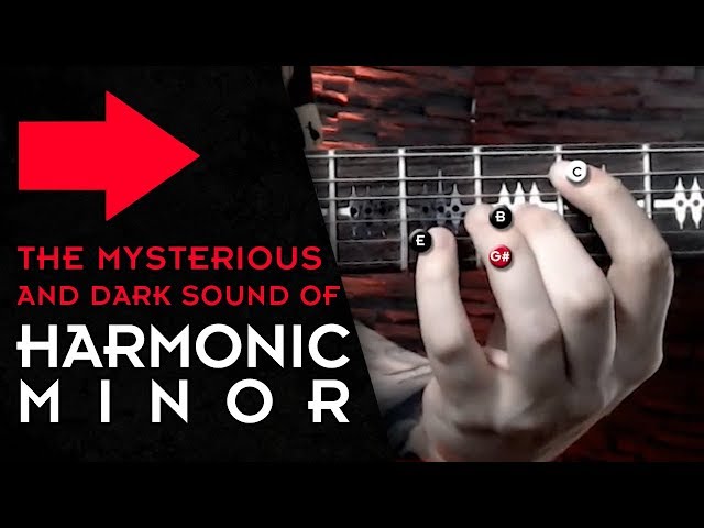 The Amazing Harmonic Minor Sound & Chords | Guitar Lesson - How To Write In This Key