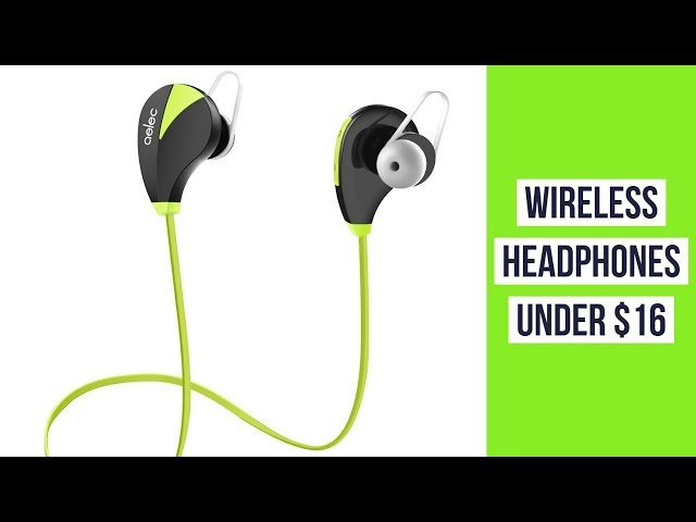 Wireless Headphones Under $20 ► AELEC Bluetooth Headphones ◄ AELEC S350 Headphones Under $50