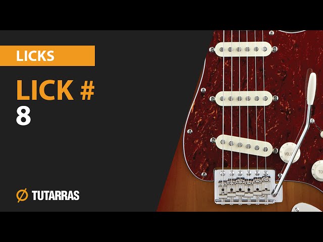 Guitar Licks - Lick Nº 8 - Learn Guitar Playing Licks - METAL X