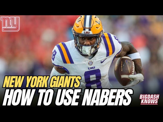 How to Use Malik Nabers | New York Giants Football