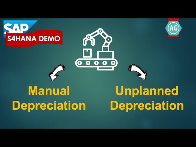 Fixed Assets Unplanned vs Manual Depreciation in SAP S4HANA & ECC