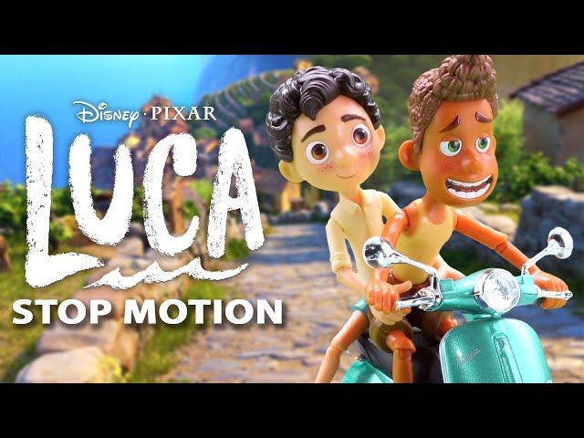 Disney Pixar LUCA Stop Motion Animation