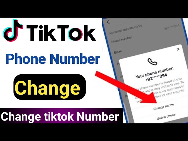 Change tiktok phone number | How to change tiktok phone number without code | Tiktok number change