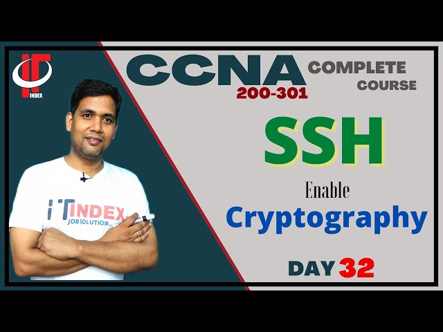 SSH Configuration | Enable Cryptography | Public key and private key