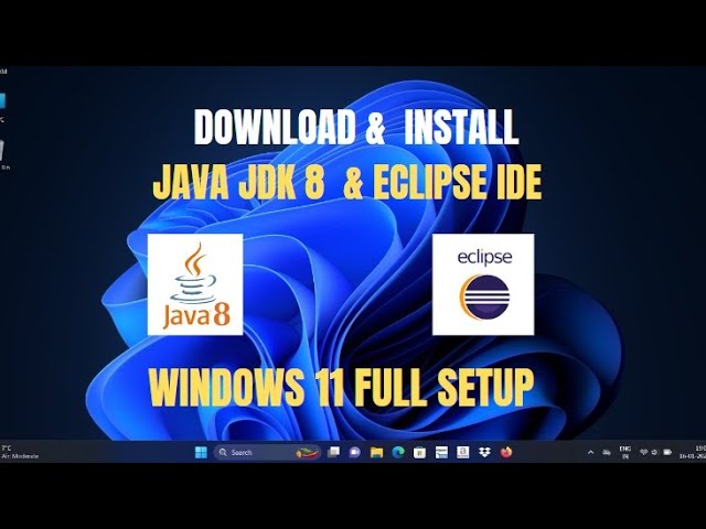🔧 #JavaSetup: Installing JDK 8 and Eclipse IDE on Windows 11 | Quick Tutorial 🚀 #ProgrammingBeginner