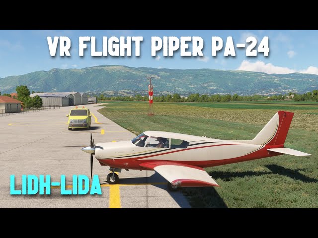 [MSFS] Full VR Flight LIDH - LIDA | A2A PA-24 Comanche | Meta Quest 3