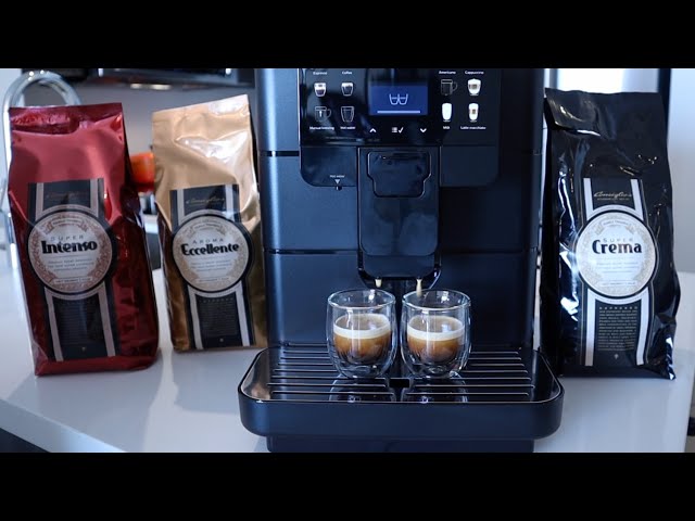 How to use Saeco's New Royal OTC Super Automatic Espresso Machine Released in 2023. Review and Demo.