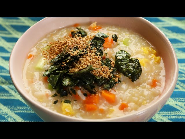 Shrimp Porridge (Saeu-juk: 새우죽)