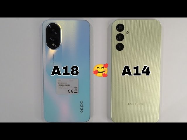 Oppo A18 Vs Samsung Galaxy A14 Speed Test And Comparison