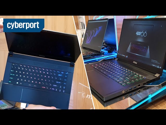 MSI GS66 Stealth: Gaming- & Business-Notebook im Hands-On I Cyberport