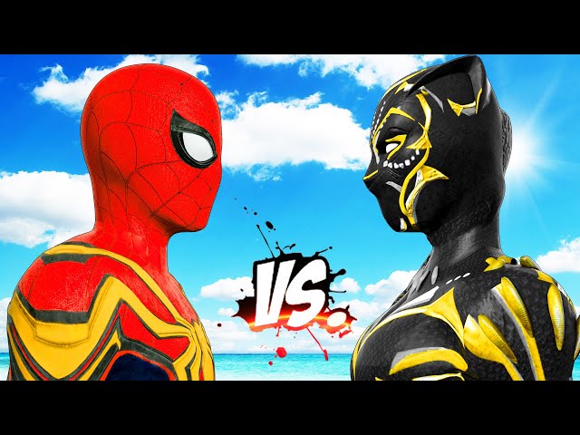 SPIDER-MAN VS BLACK PANTHER (SURI) - SUPER EPIC BATTLE