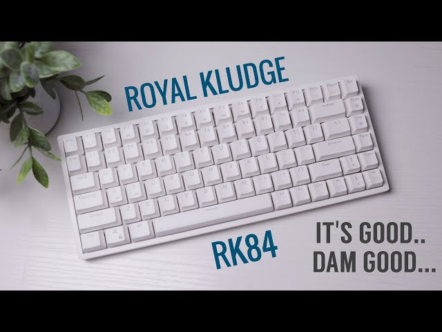 Royal Kludge RK84 Mechanical Keyboard - Review and Sound Test