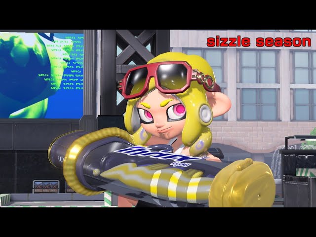checking out the sizzle season 2024 or 8.0 update in splatoon 3