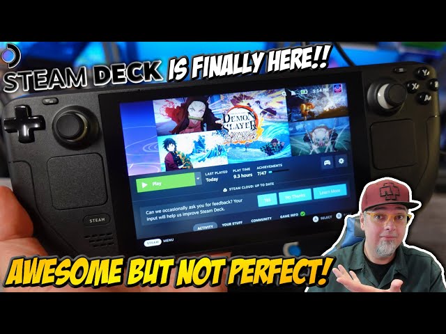 The Valve Steam Deck IS FINALLY HERE! It Is AWESOME But Not PERFECT! Madlittlepixel REVIEW