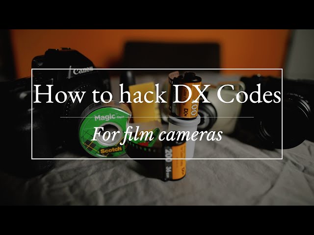 How to hack DX Code for film cameras