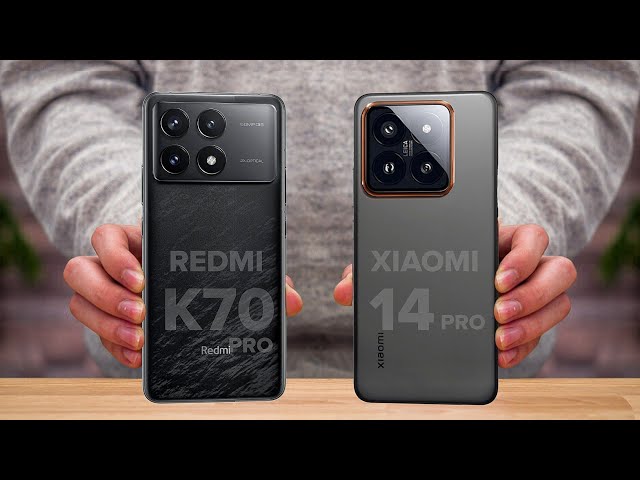Redmi K70 Pro Vs Xiaomi 14 Pro | Full comparison ⚡ Which one is Better?