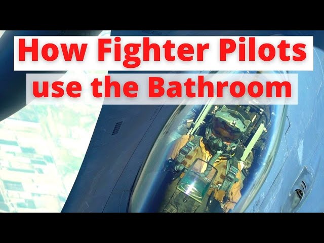 Real Fighter Pilot on How to use the Bathroom in an F-16 and F-35