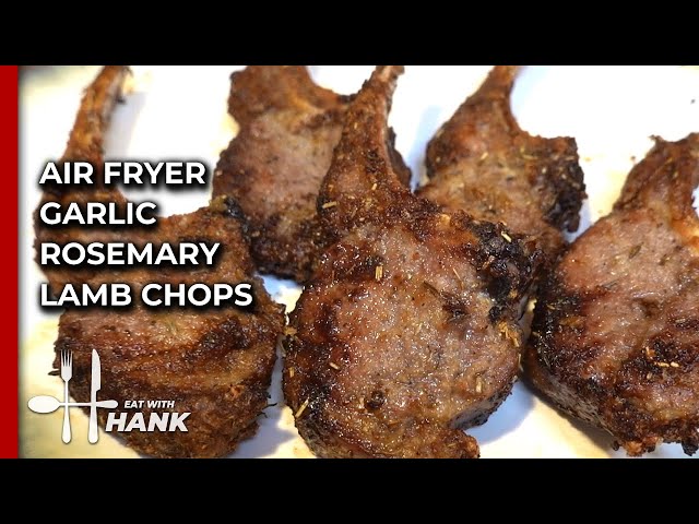 Air Fryer Garlic Rosemary Lamb Chops Recipe