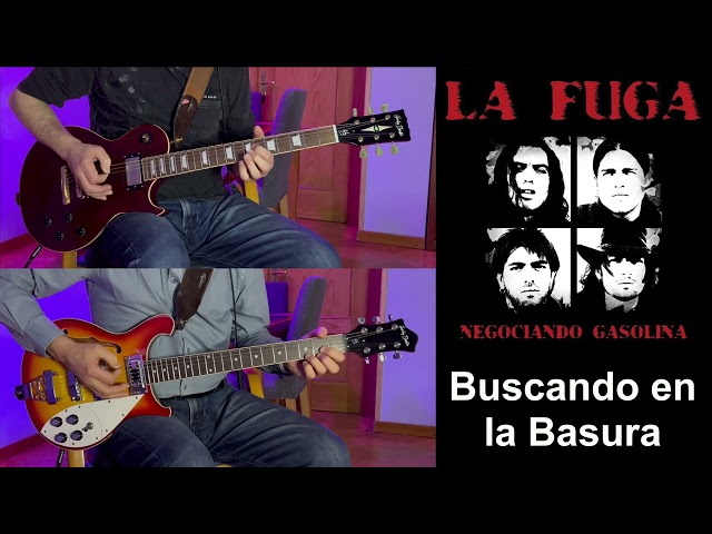 LA FUGA - Buscando en la Basura Guitar Cover