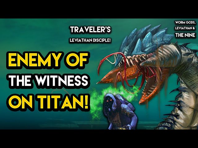 Destiny 2 - THE ENEMY OF THE WITNESS ON TITAN!
