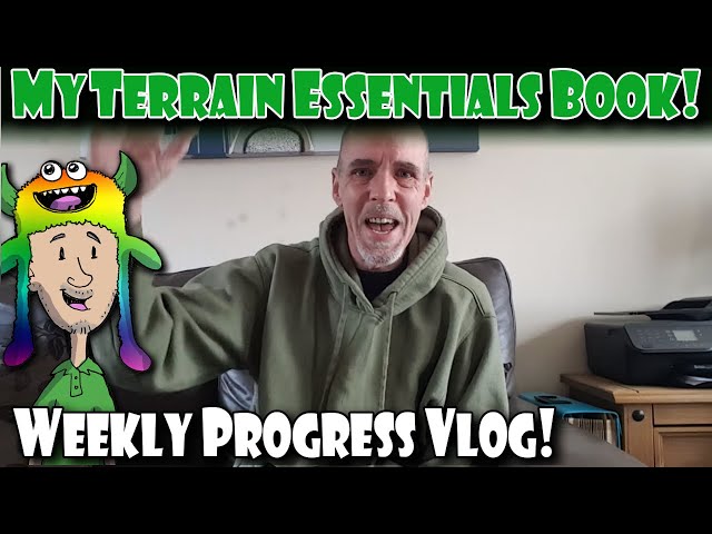 My Terrain Essentials Book - The Wargaming Terrain Making Manual Vlog #2