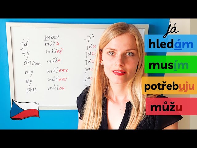 🎬 Quick Guide to Czech Conjugation in Present Tense