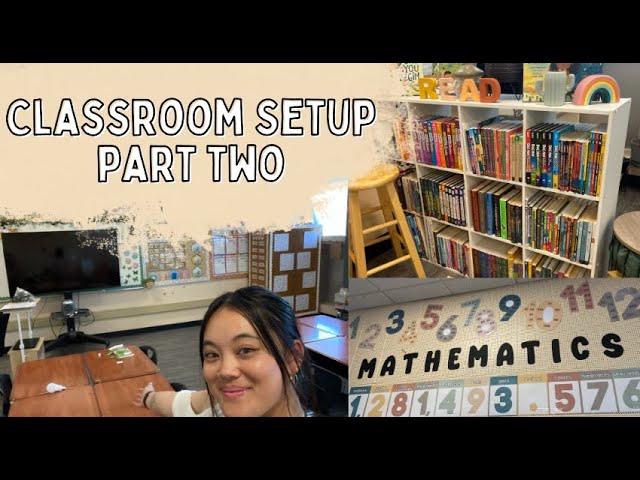 Classroom Setup Day 3 | organizing, haul, and more!
