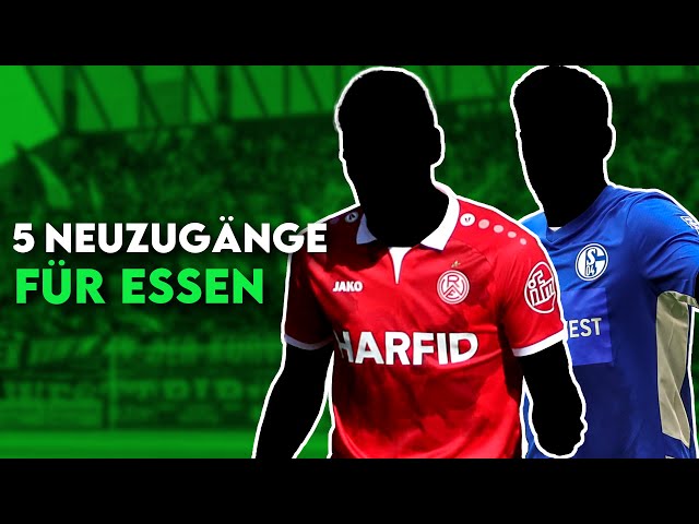 Rot-Weiss Essen: 5 Transfers für die Rückkehr in den Profifußball!
