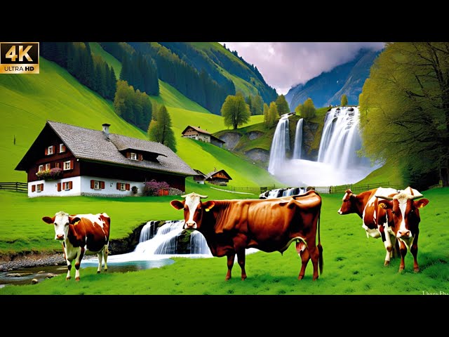 🇨🇭 SWITZERLAND - THE MOST SPECTACULAR COUNTRY IN THE WORLD - A HEAVEN IN THE WORLD - 4K - WALK TOUR