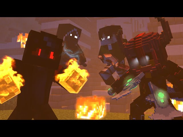 "Defeat The Night" A Minecraft Music Video ♪