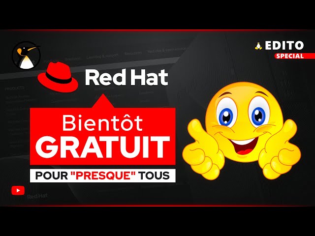 Red Hat Enterprise Linux : bientôt gratuite pour (presque) tous !