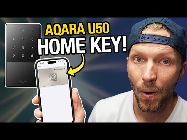 Best BUDGET Smart Lock with Home Key! 🔑 The New Aqara U50 Smart Lock