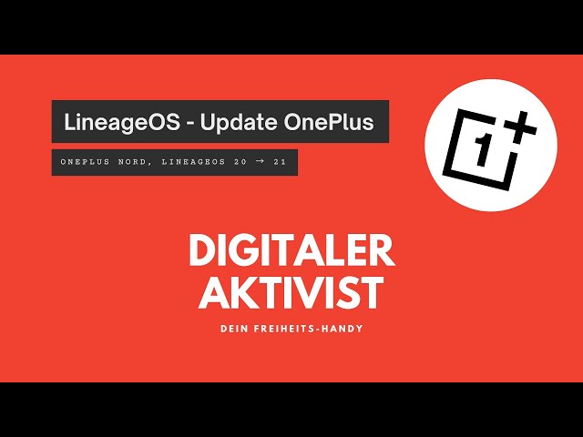 Wie aktualisiert man das OnePlus Nord ("avicii") von LineageOS 20 auf LineageOS 21?