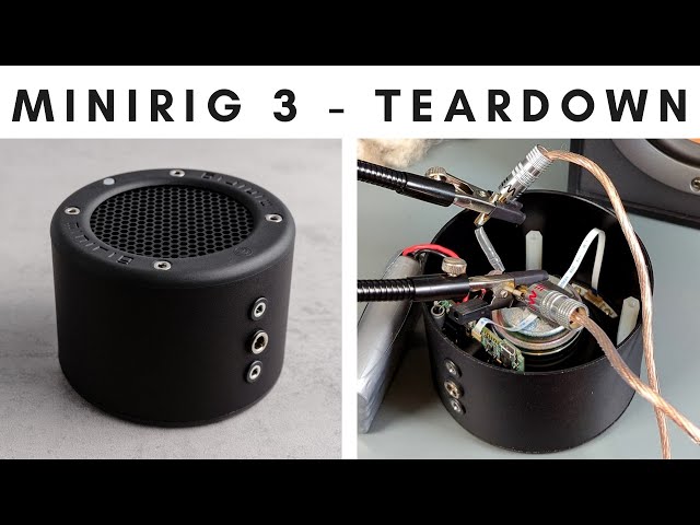 Minirig 3 Bluetooth Speaker - Review and Full Teardown in 4k