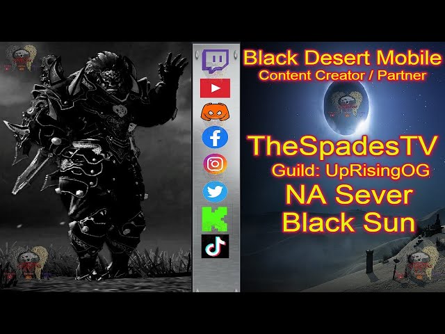 BlackSun: [ Content Creator / Partner for Black Desert Mobile ] Chilly night in black sun