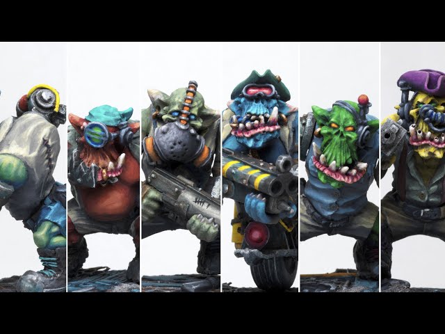 Painting Orc Skin - [6 different styles]