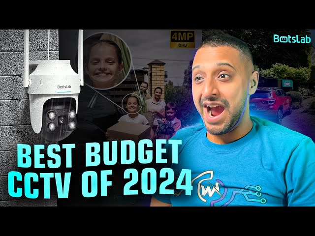Best Budget CCTV 2024: Botslab Outdoor Pan-Tilt Camera Pro W312