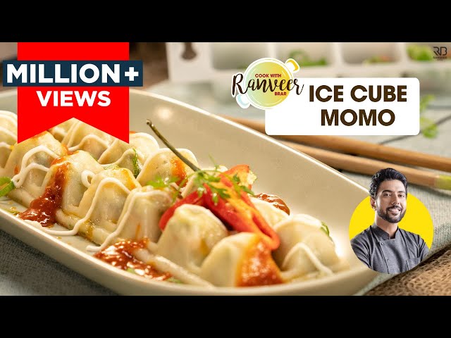 Veg ICE CUBE MOMOS First time ever | मोमो बनाने का नया आसान तरीक़ा | Unique Momo recipe |RanveerBrar