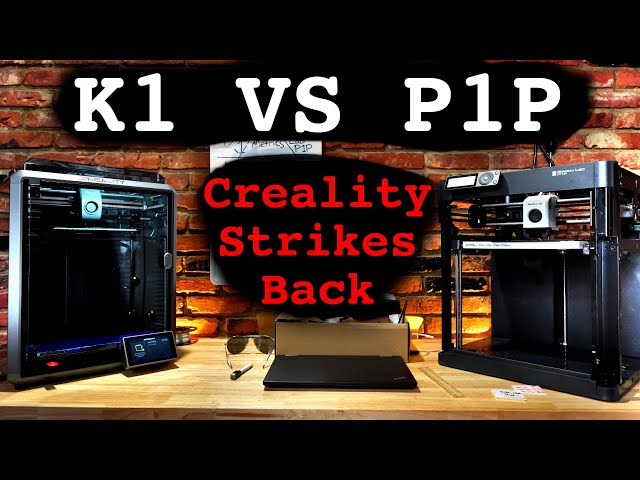 3D Printer Fight Club: Creality K1 vs Bambu Lab P1P Episode 1