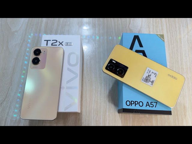 vivo T2x 5G  🆚 Oppo A57 ⚡ Unboxing & Comparsion || Camera Test || Price || Full Details  🔥